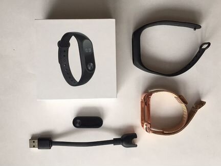 Смарт-браслет Xiaomi Mi Band 2 полный комплект
