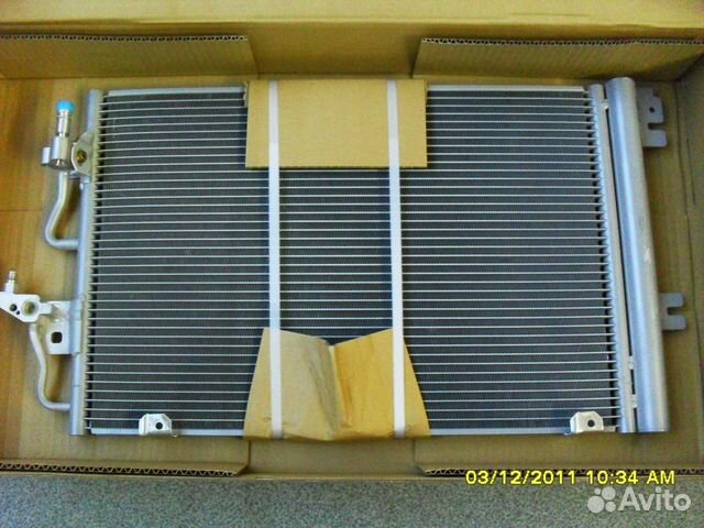 Радиатор кондиционера Opel Astra H / Zafira B МКПП