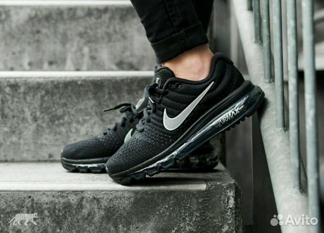 nike air max 2017 black and grey