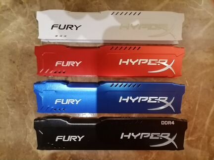 Радиаторы Охлаждения Озу HyperX Fury DDR1,2,3,4,5