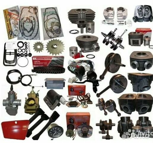 Запчасти на отечественные мотоциклы