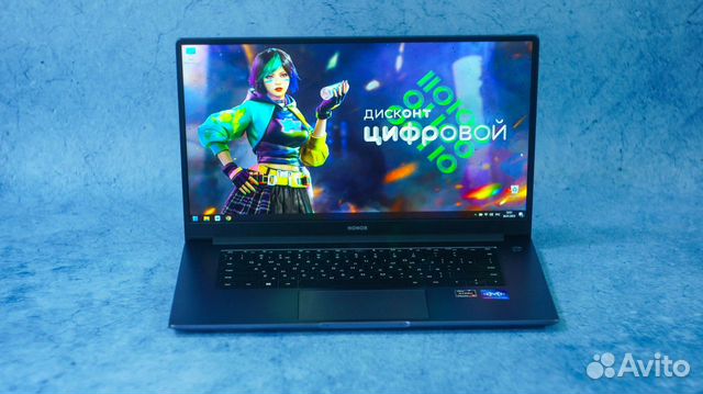 Honor MagicBook 15/IPS/Ryzen5/DDR4-8Gb/SSD-512Gb