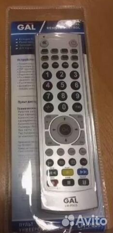 Новый универсальный пульт ду GAL LM-P003