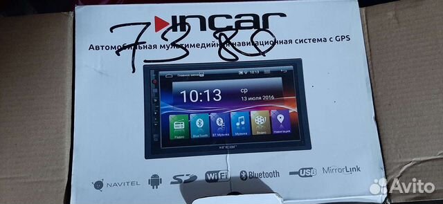 Магнитола android incar AHR-7380. Кашкай и др