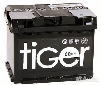 Новый Аккумулятор Tiger 60 А/ч