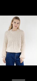 Свитер объемный over size