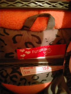 Курта зимняя для девочки р-р 158, в отличном состо