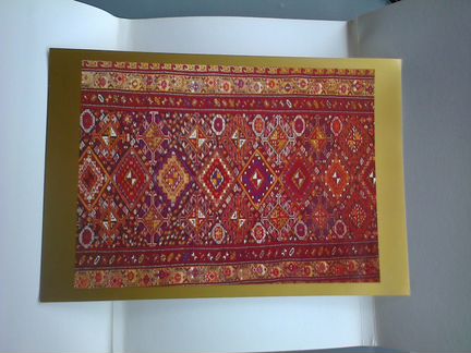 Открытки Азербайджанские ковры Внешторгиздат СССР