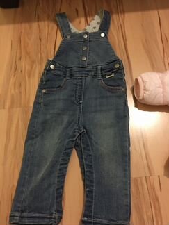 Комбинезон джинсовый, рост 74, фирма kanz