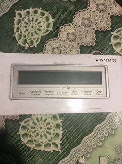 Плата управления дисплей стиральной машины WHS 126