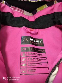 Горнолыжная куртка Maier 116