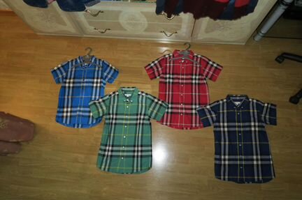 Burberry рубашки 10-12 лет оригинал