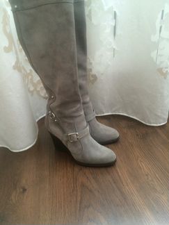 Серые сапоги Италия оригинал