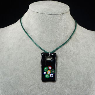 Подвеска Миллефиори (авторский лэмпворк)