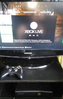 Xbox 360 slim с прошивкой lt 3.0 + 19 игр