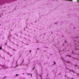 Плюшевый плед Ализе пуффи