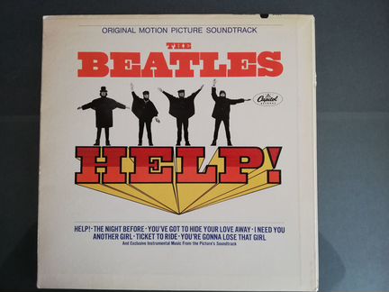 The Beatles Help 1 press 1965год mono