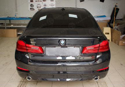 Спойлер M BMW 5 series G 30 черный