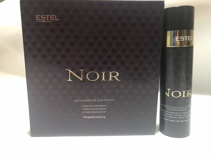 Набор noir (шамп., маска, конд. несм., молочко д/т