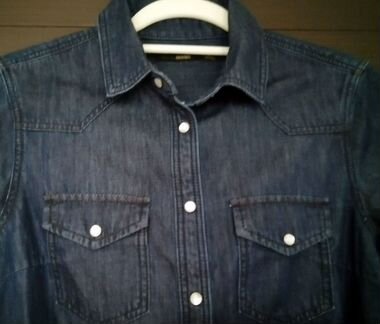 Джинсовая рубашка