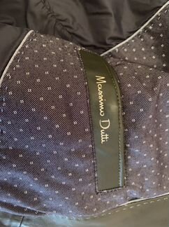 Мужская кожаная куртка massimo dutti. Оригинал
