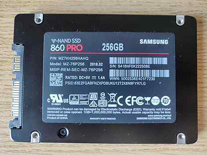 Samsung 860 evo mz 76e500bw