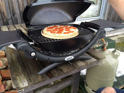 Газовый гриль Weber Q 1200 Black Line