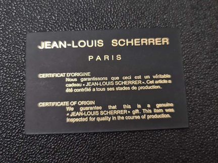 Jean louis scherrer набор портмоне + ручка