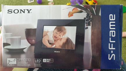 Цифровая фоторамка sony dpf-d710