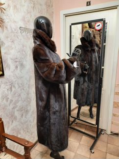Норковая Шуба 60-64-66,Классика,дли 115см,в Идеале