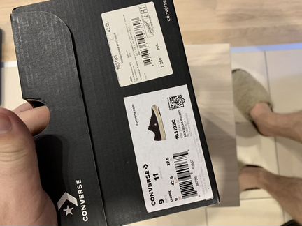 Кеды converse one star ox унисекс красно-черные