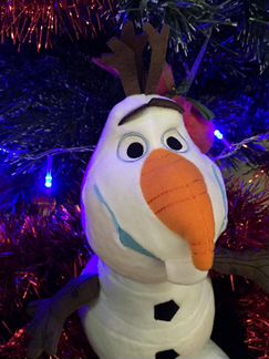Новогодняя игрушка Олаф Disney