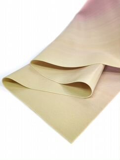 Коврик для йоги Puna Travel marbled (0,6 кг, 183 см, 1.5 мм, желто-розовый, 60 см)