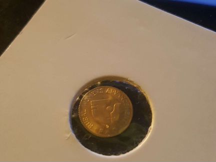 Тонга. 10 Паанга (Золото, FAO) 1980