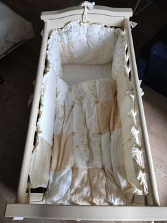 Колыбель Лили Гандылян + белье + бортики и балдахи