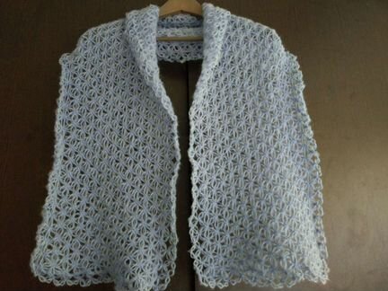 Шарф из ангоры