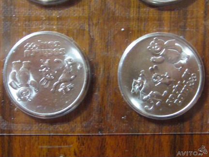 Монеты Олимпийской тематики (Сочи 2014 Талисманы)