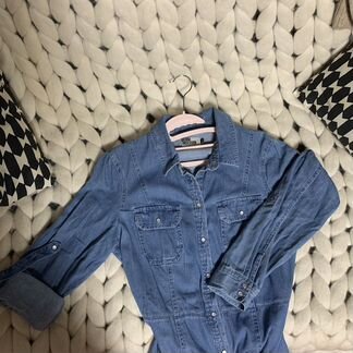 Джинсовое платье 44-46