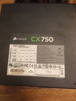 Блок питания Corsair cx-750
