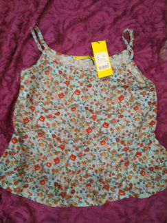 Топ голубой (новый) М