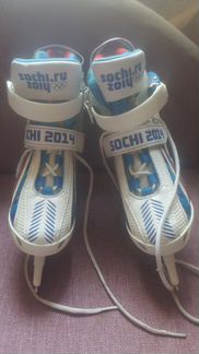 Коньки раздвижные Sochi 2014 р.29-34