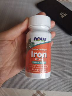Железо Iron Now 36 мг