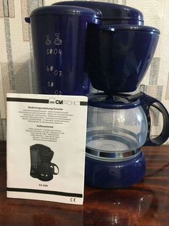 Кофеварка капельная clatronic ka 2564 новая