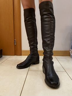 Фирменные женские сапоги, батильоны 38, Chanel,Guc