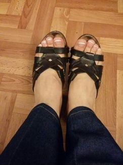 Босоножки натуральная кожа