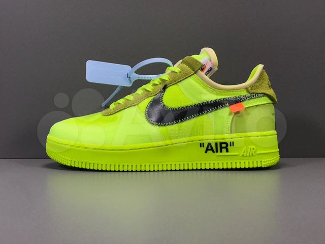 nike air force 1 low off white volt