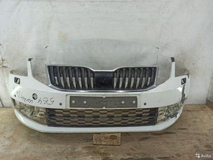 Бампер передний Skoda Octavia 3 A7