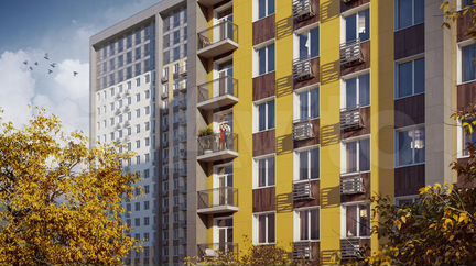 Апартаменты-студия, 26.2 м², 18/18 эт.