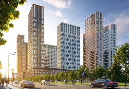 1-к апартаменты, 41.4 м², 4/33 эт.