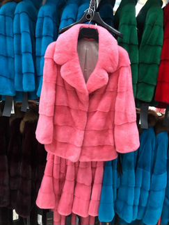 Шуба норковая